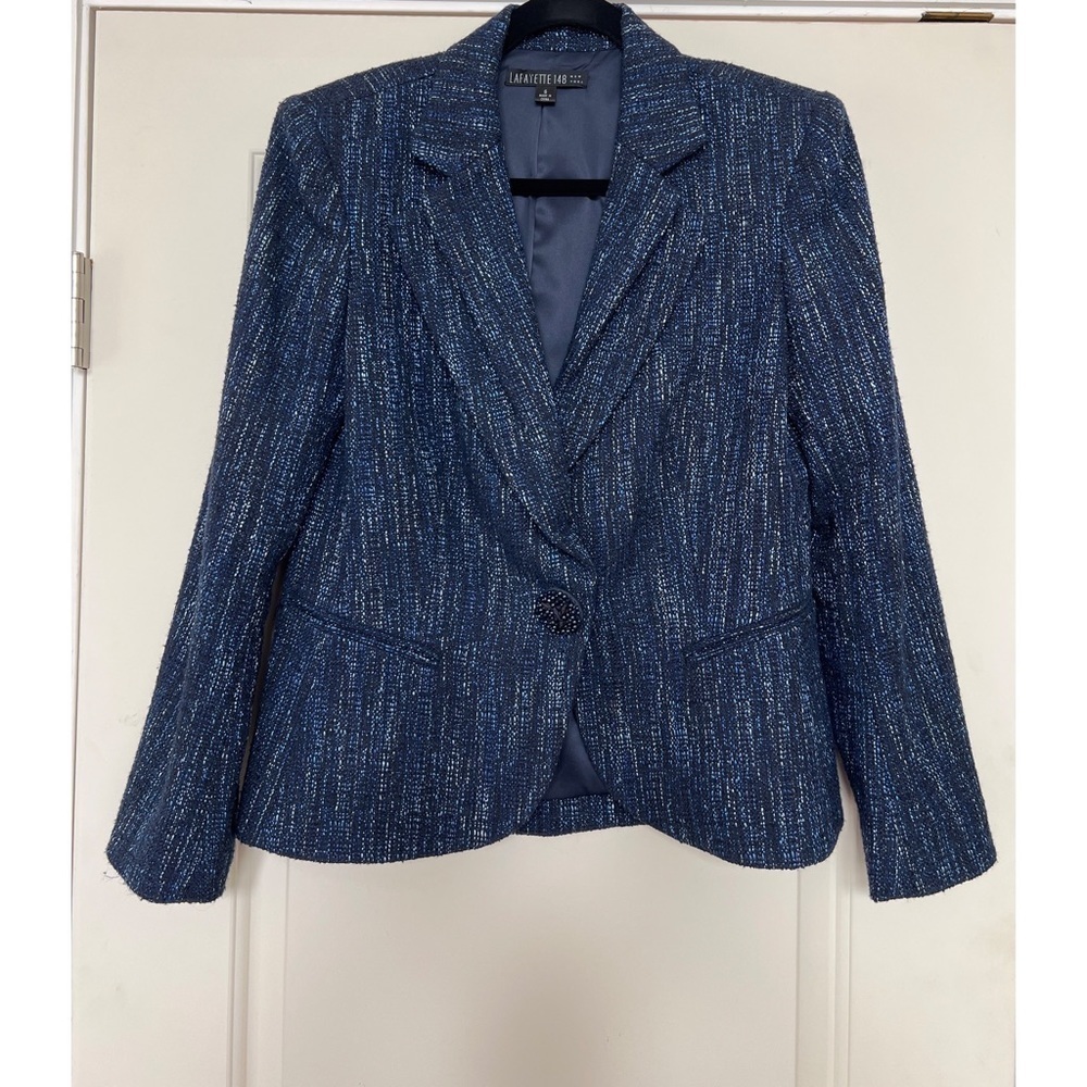 Lafayette 148 Wool Blend Women’s Blazer - Size 6 - Picture 2 of 7